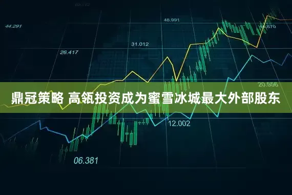鼎冠策略 高瓴投资成为蜜雪冰城最大外部股东